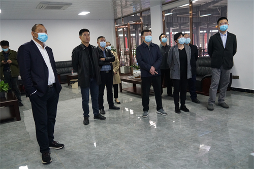 2021-11-20省發(fā)改委來張家界萬眾實(shí)業(yè)集團(tuán)有限公司調(diào)研工作(省辦公室主任夏文斌、市發(fā)改委黨組書記龍維務(wù)）