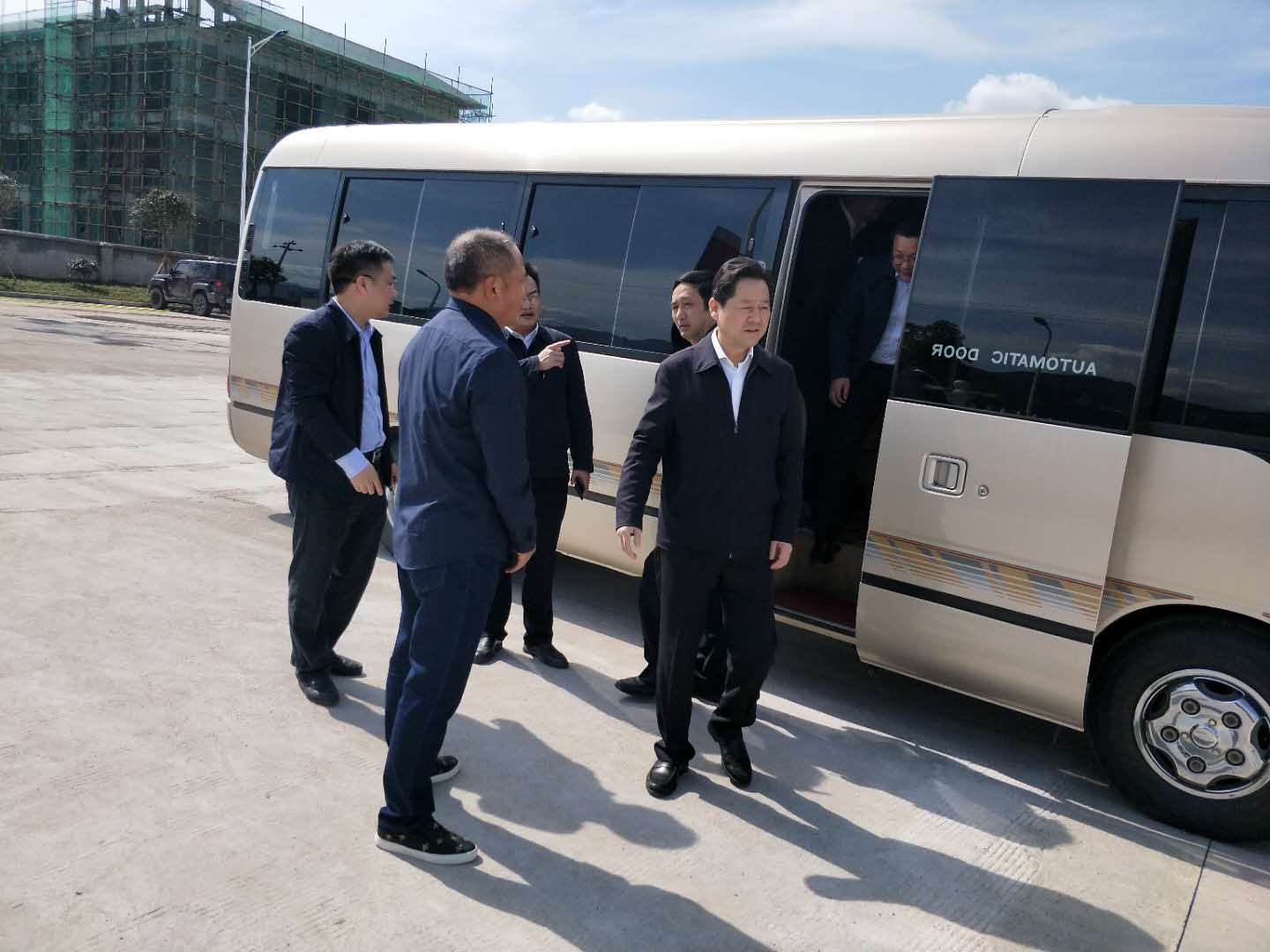 張家界市委書記、市人大常委會主任虢正貴來我公司視察調(diào)研工作